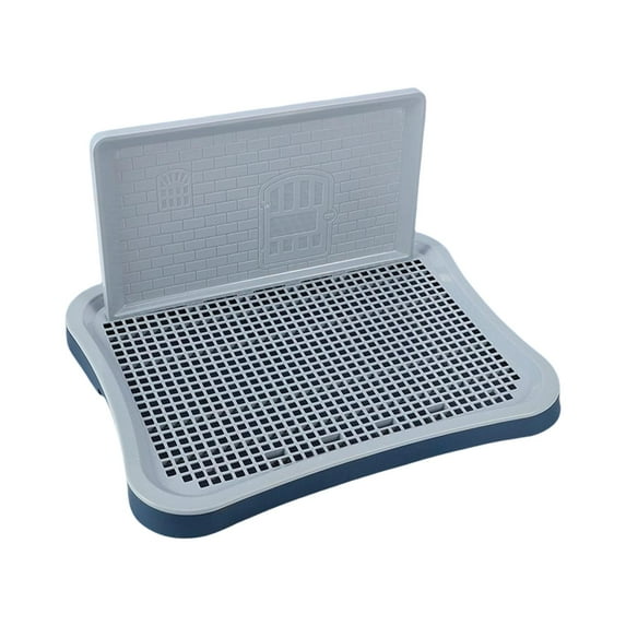hengtong Dog Potty Puppy Toilet Keeps Paws and Floors Clean Puppy Potty Tray Tray Navy