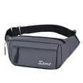 thumbnail image 1 of hengtong Fanny Pack Belt Bag Phone Wallet Pouch Waist Pack for Biking Outdoor Workout Dark Grey, 1 of 9