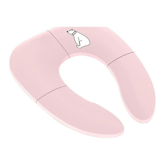 hengtong Folding Toilet Seat Upgraded Portable Non Slip Toilet Toilet Cover Toilet Pink
