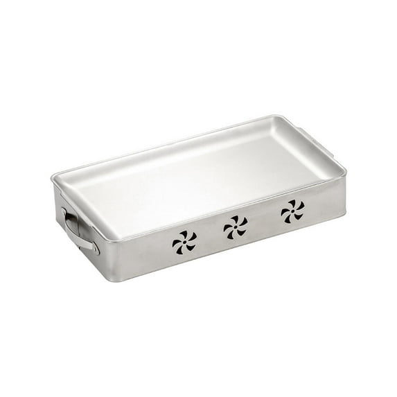 hengtong Food Warmer Plate Barbecue Holding Furnace for Countertop Restaurant Camping M M Argent