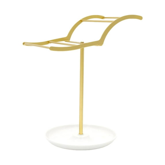 hengtong Headband Holder Desktop Hair Hoop Display Stand for Bedroom Selling Necklace Gold