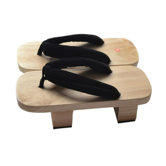 hengtong Japanese Wooden Clogs Casual Comfort Japan Shoes for Stage Performance Daily