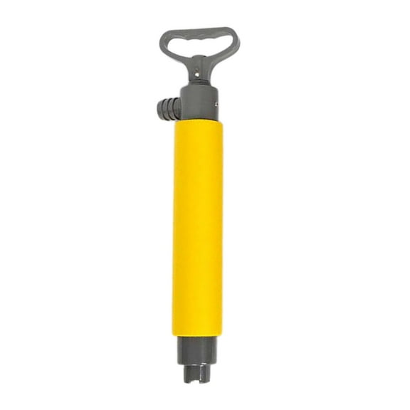 hengtong Kayak Bilge Pump, Lightweight Hand Pump for Kayaking, Manual Sump Pump for Boat, Yellow