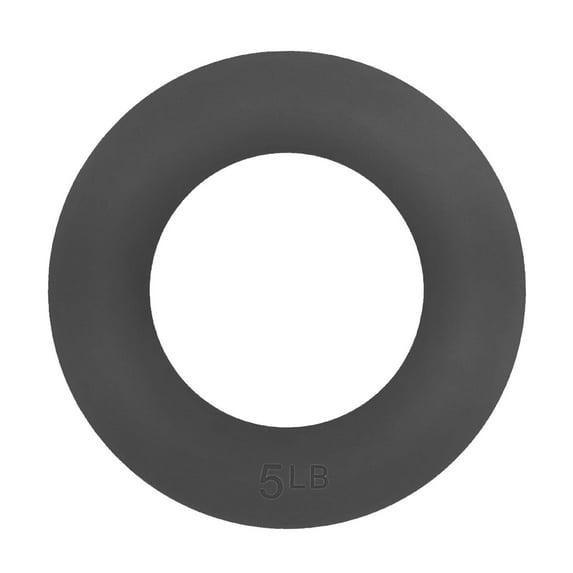 hengtong Power Ring 5lbs 2 in 1 Kettlebell Dumbbell for Aerobics Home Fitness Pilates black