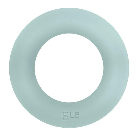 hengtong Power Ring 5lbs 2 in 1 Kettlebell Dumbbell for Aerobics Home Fitness Pilates light green