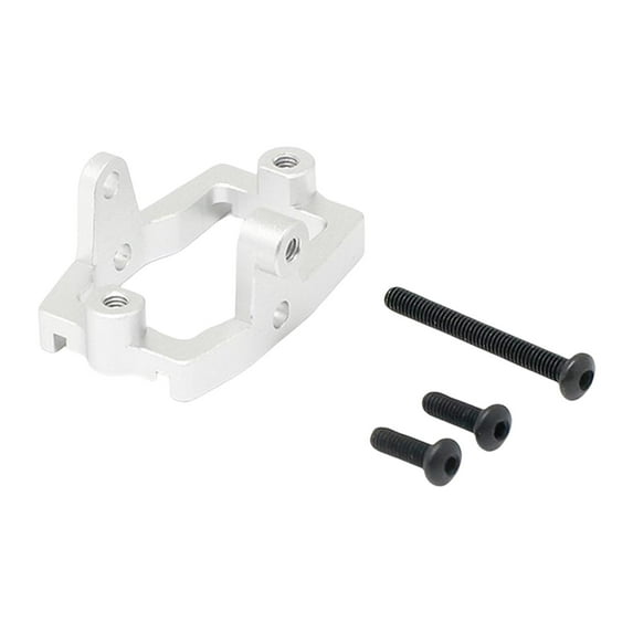 hengtong RC Servo Mount Parts Accessories Upgrade Parts for 1/18 Hobby Car DIY Accs Argent