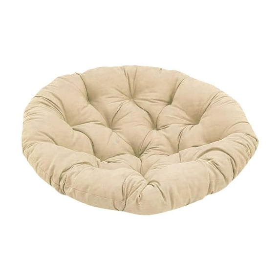 hengtong Round Chair Cushion Breathable Garden Chair Mat for Rocking Chair Seats Sofa Khaki