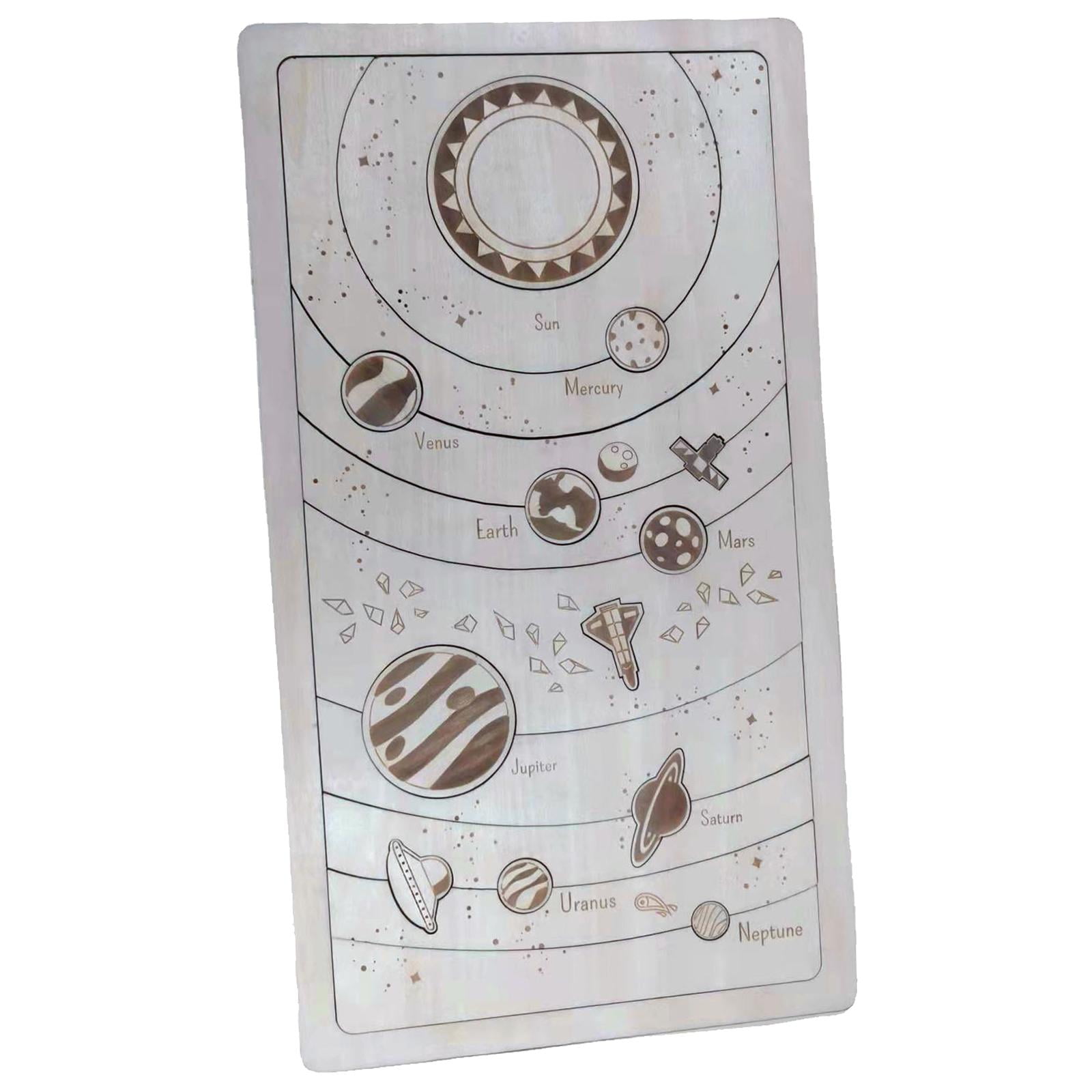 hengtong Solar System Board Game Educational Cognition Learning Toys ...