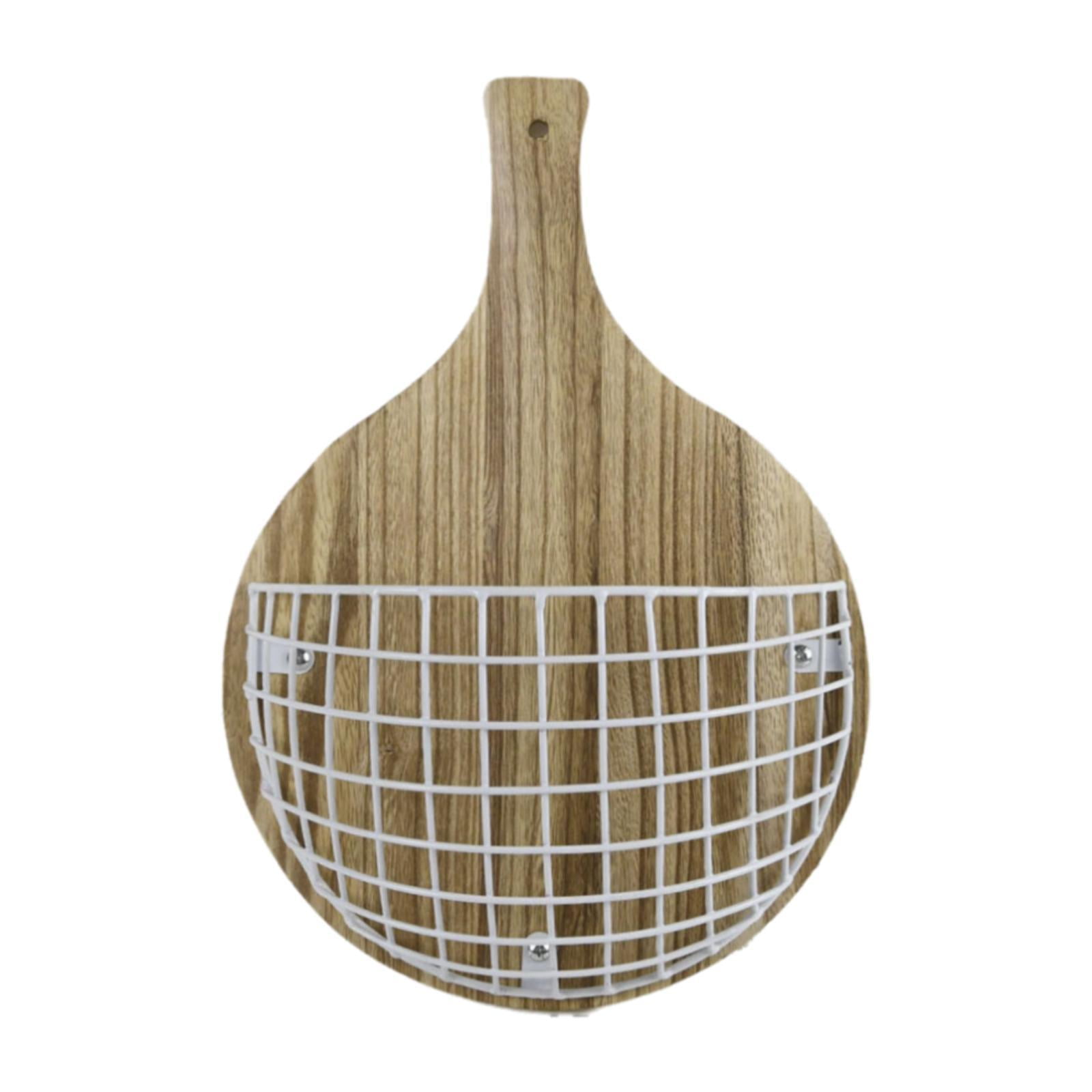 hengtong Wall Hanging Basket Decor Hanging Storage Basket for Home