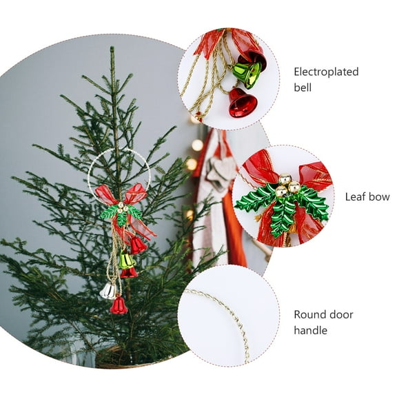 hengzirui Christmas Bell Christmas Door Hangers Bell Jingle Bell Hangers Christmas Decorations Bell
