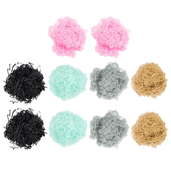 hengzirui Crinkle Paper 10 Bags Shredded Paper Crinkle Cut Paper Gift Box Candy Box Filler Paper Decoration