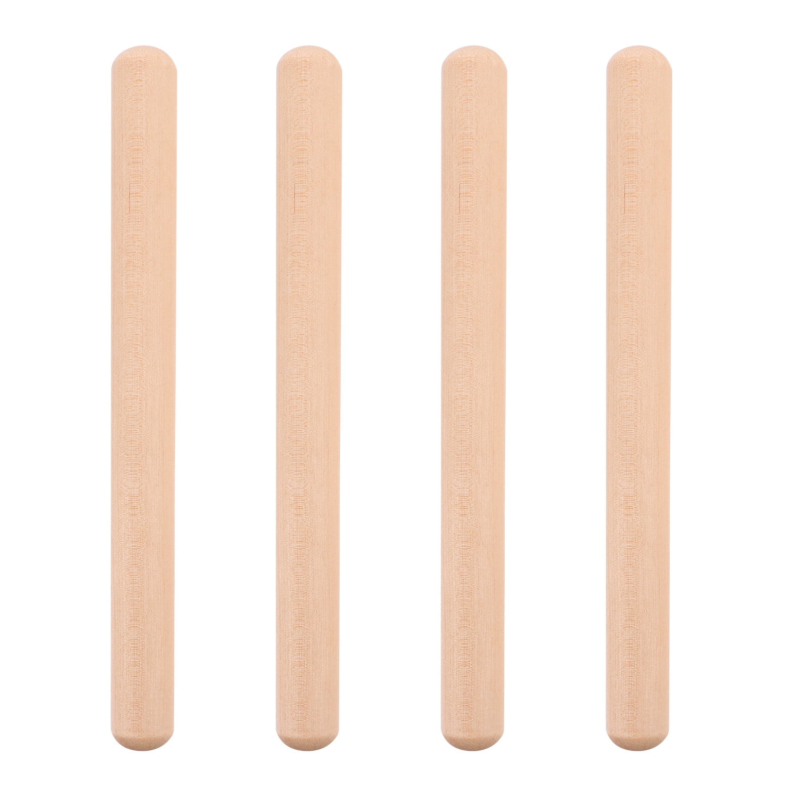 hengzirui Lummi Stick 2 Pairs Lummi Stick Wooden Musical Percussion ...