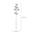 thumbnail image 1 of HORIALENCE Glitter Berries Picks Silver Christmas Decorative 30Pcs 7Inch Stem, 1 of 9