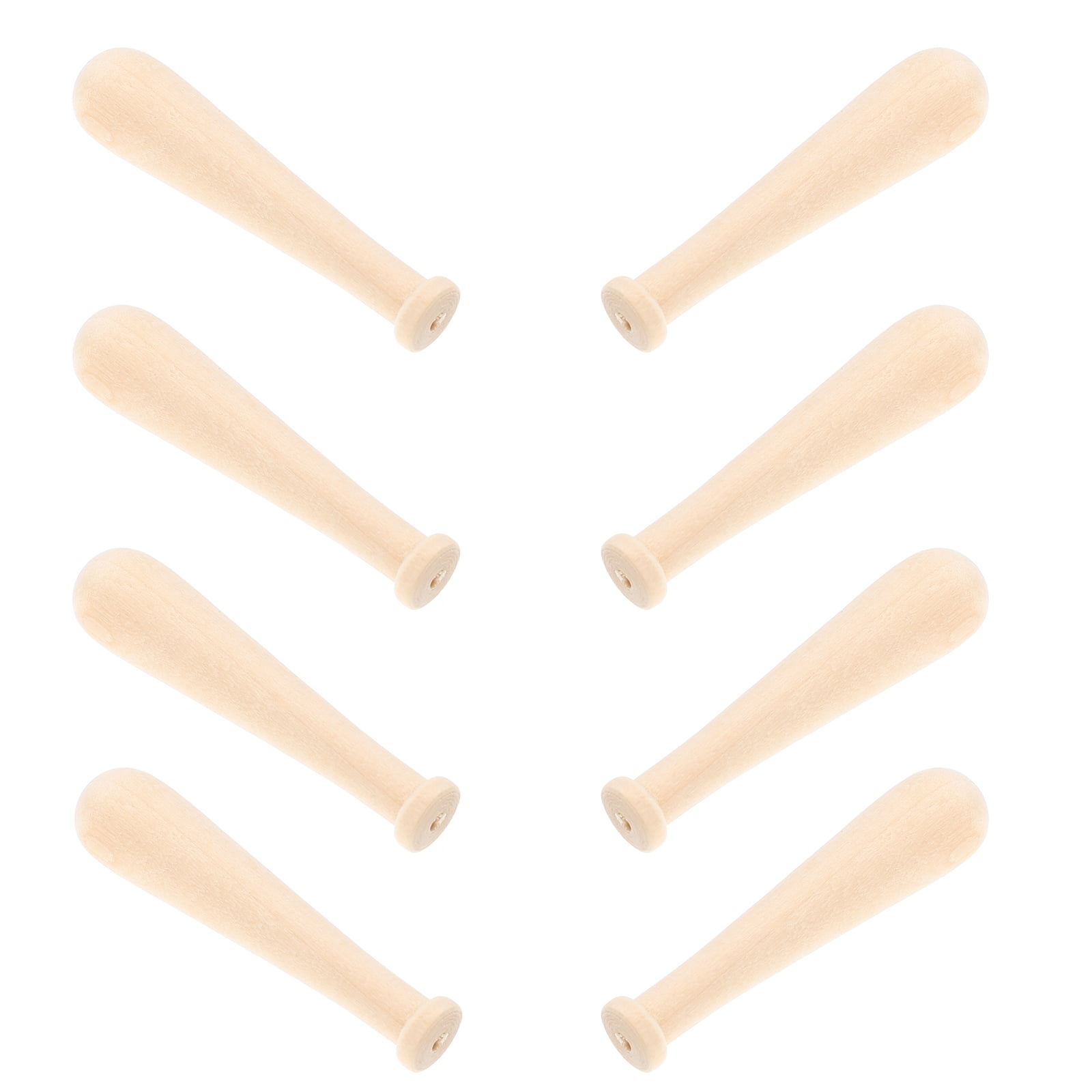 Khaki Mini Baseball Bat for Decoration Wood Craft Perfect for Kids DIY ...