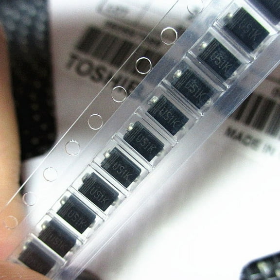 hengzirui rectifier diode 100pcs High-Performance US1K 800V 1A Rectifier Diode Replacement Diode for High Voltage Applications in Industrial Automotive and Power Supply Systems