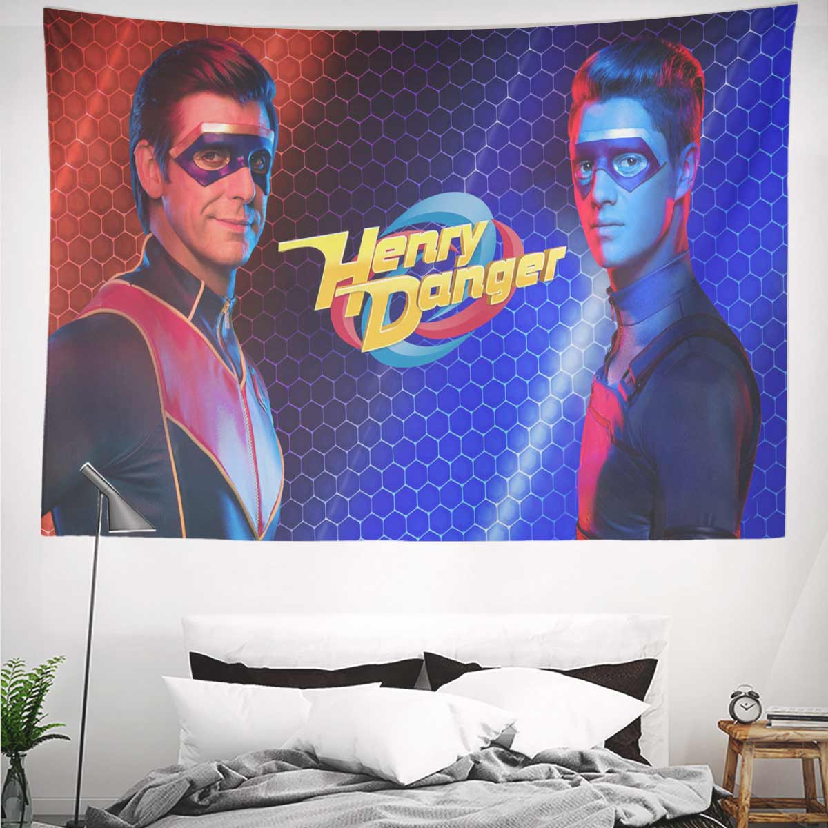 henry danger Tapestry Gift Wall Hanging Backdrop for Room Bedroom Girls Fans Background Banner Party Birthday Supplies Decor
