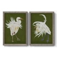 thumbnail image 1 of Heron Plumage I - Premium Framed Canvas 2 Piece Set - Ready to Hang, 1 of 7
