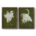thumbnail image 1 of Heron Plumage I - Premium Framed Canvas 2 Piece Set - Ready to Hang, 1 of 7