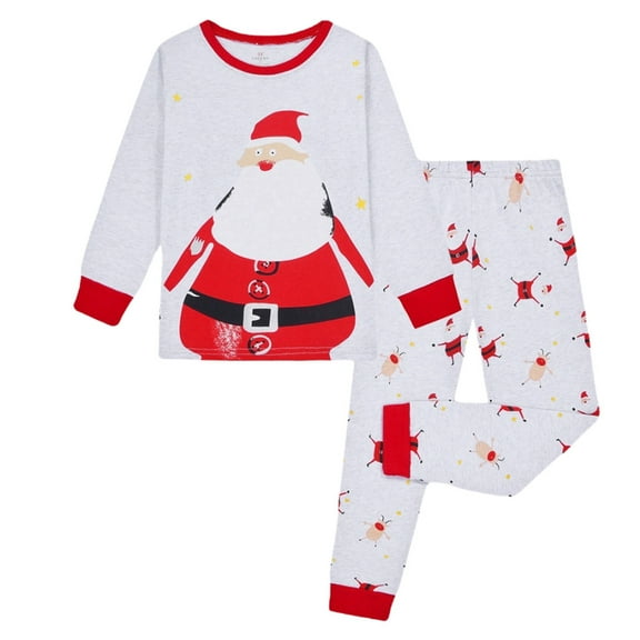 heyac Baby Boy Pajamas Set Long Sleeve O Neck 2 Piece Sets Pajamas for Kids Cute Dinosaur Print Loungewear Nightwear Outfits Snug Fit Pajamas for Toddler Boys 5t