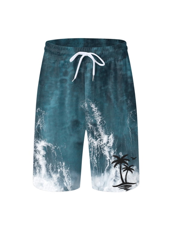 Dissolving Swim Trunks Men Soild Color Quick Dry Stretch 2 In 1 Beach Swimming Shorts Loose Beach Men Swim Brief