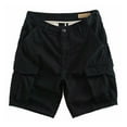 thumbnail image 1 of heyac Men's Cargo Shorts Casual Work Cotton Drawstring Elastic Waist Stretch Summer Short for Men with Pockets, 1 of 3