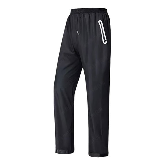 heyac Men's Rain Pants Waterproof Over Pants Windproof Lightweight Hiking Pants Work Rain Outdoor for Golf, Fishing