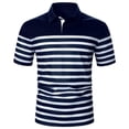 thumbnail image 1 of heyac Mens Polo Shirt Summer Casual Tennis T Shirts Golf Business Casual Wear Lightweight Athletic Collared T-Shirts Summer Casual Work Short Sleeve, 1 of 7
