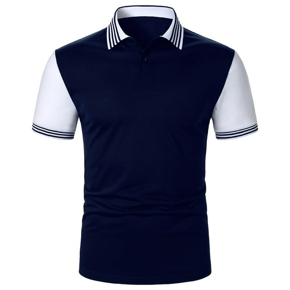 heyac Polo Shirts for Men with Pocket Sport Ribbed Collared Tee Cotton Short Sleeve Slim Fit Short Sleeve Tennis Shirt Summer Casual Tops