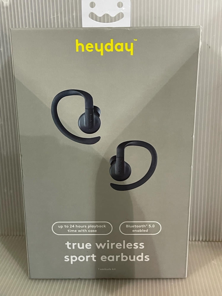 heyday True Wireless Bluetooth Sport Earbuds Night Blue Walmart