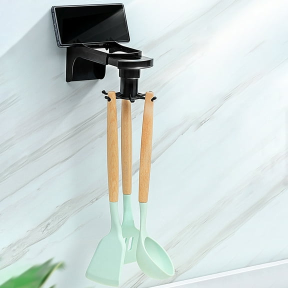 heyuf Under $10, Waterproof Steel Hooks Christmas Tree Ornament Hooks - Christmas Ornament Hangers Kitchen Retractable Rotating Hook