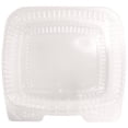 thumbnail image 1 of hfa 6051s500 5 in. plastic container, clear - 500 per case, 1 of 3