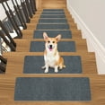 hghfhj 15pcs Carpet Stair Treads NonSlip Pet Safe Stair Runners For
