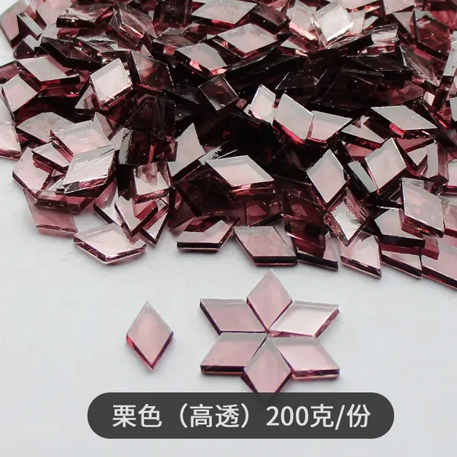 hghfhj Diamond mosaic DIY Turkish lamp table lamp Tiffany mica colored