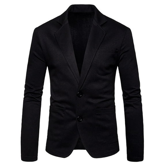 hgsbede Men Slim-Fit Solid Suit Collar Casual Small Suit Coat Corduroy Jacket
