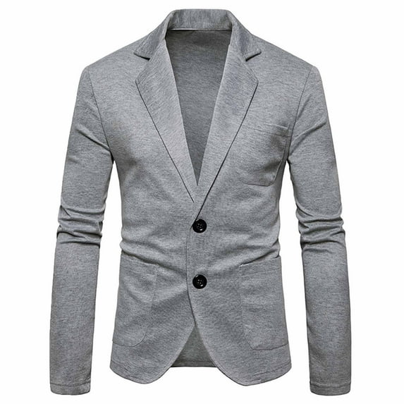 hgsbede Men Slim-Fit Solid Suit Collar Casual Small Suit Coat Corduroy Jacket