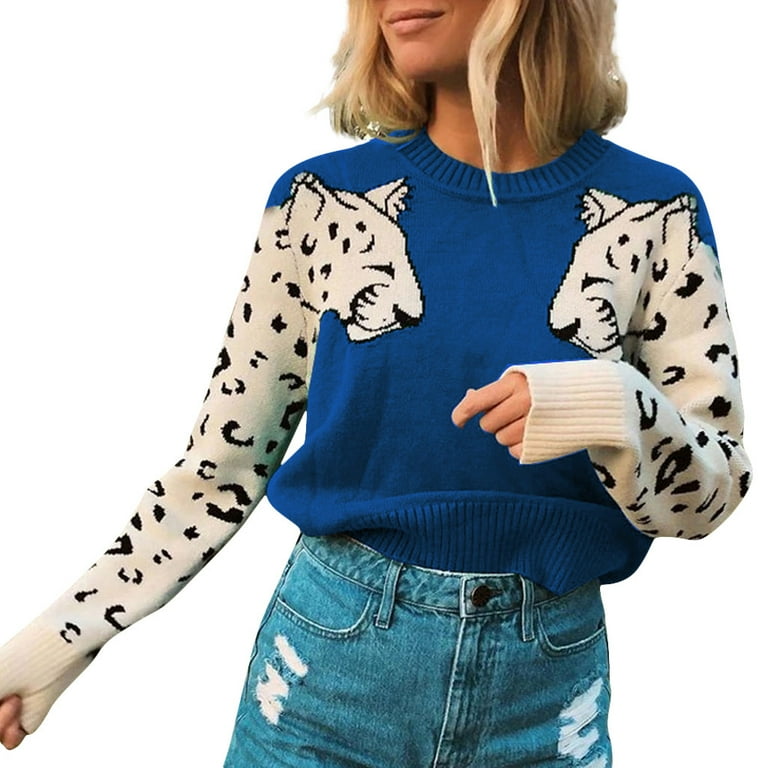 Loose O-Neck Long-Sleeved Sweater Loose O-Neck Long-Sleeved Sweater