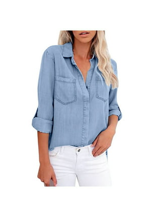 https://i5.walmartimages.com/seo/hgsbede-Women-Casual-Soft-Denim-Shirt-Blue-Jean-Button-Long-Sleeve-Blouse-with-Pocket-Fashion-V-Neck-Back-Split-Tops_4b161e09-d9cd-450e-90ea-e9a258df1b72.5805d3419741665f540c7cc7c9948406.jpeg?odnHeight=432&odnWidth=320&odnBg=FFFFFF