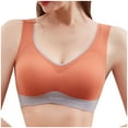 thumbnail image 1 of hgsbede Women Top Bra Wire Free Underwears Base Vest Style Sports Lingerie, 1 of 6
