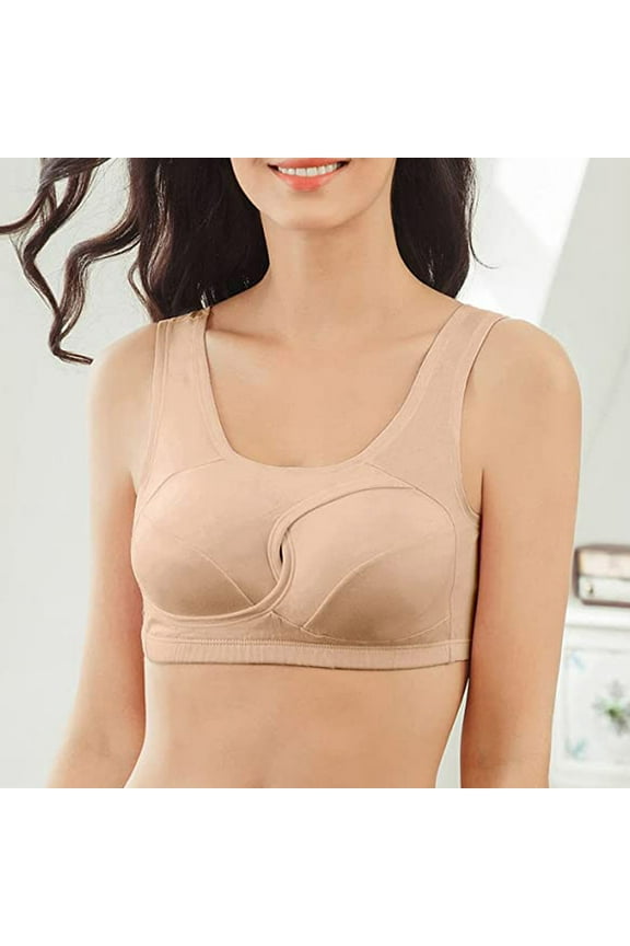 Women's Bra Underwear Breathable Sleep Yoga Cotton Bra Beauty Back Bra