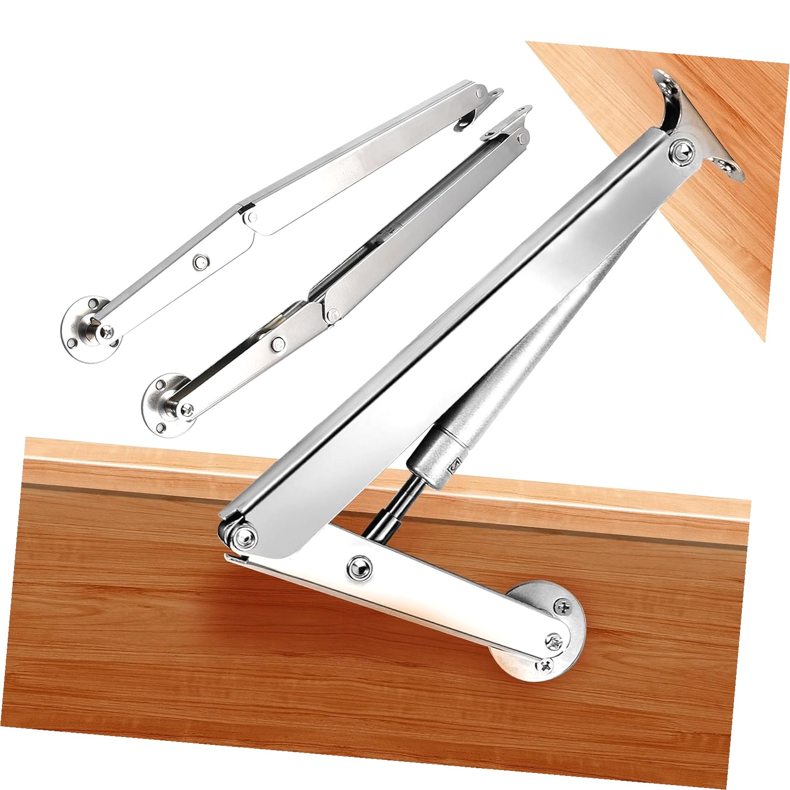 hgudesign 2 Set 250N Lid Hinges for Boxes, Slow Close for Box Soft Lid ...