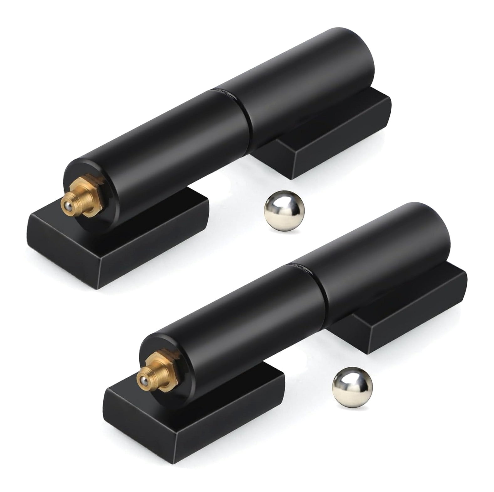 hgudesign 2 Sets 4.5 Inches Barrel Gate Hinges Weld , Ramp Hinges ...