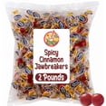 thumbnail image 1 of Spicy Cinnamon Jawbreakers – 2 Pounds, Tongue Torchers Fireballs, Individually Wrapped – Hot Atomic Fireballs Hard Candy, Fireball Treats Bulk, Cinnamon Fire Balls Jaw Breakers, 1 of 5