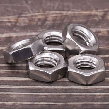 100 Pcs Stainless Steel 316 A4 3/8"-16 X 1-1/2" UNC Hex Bolt