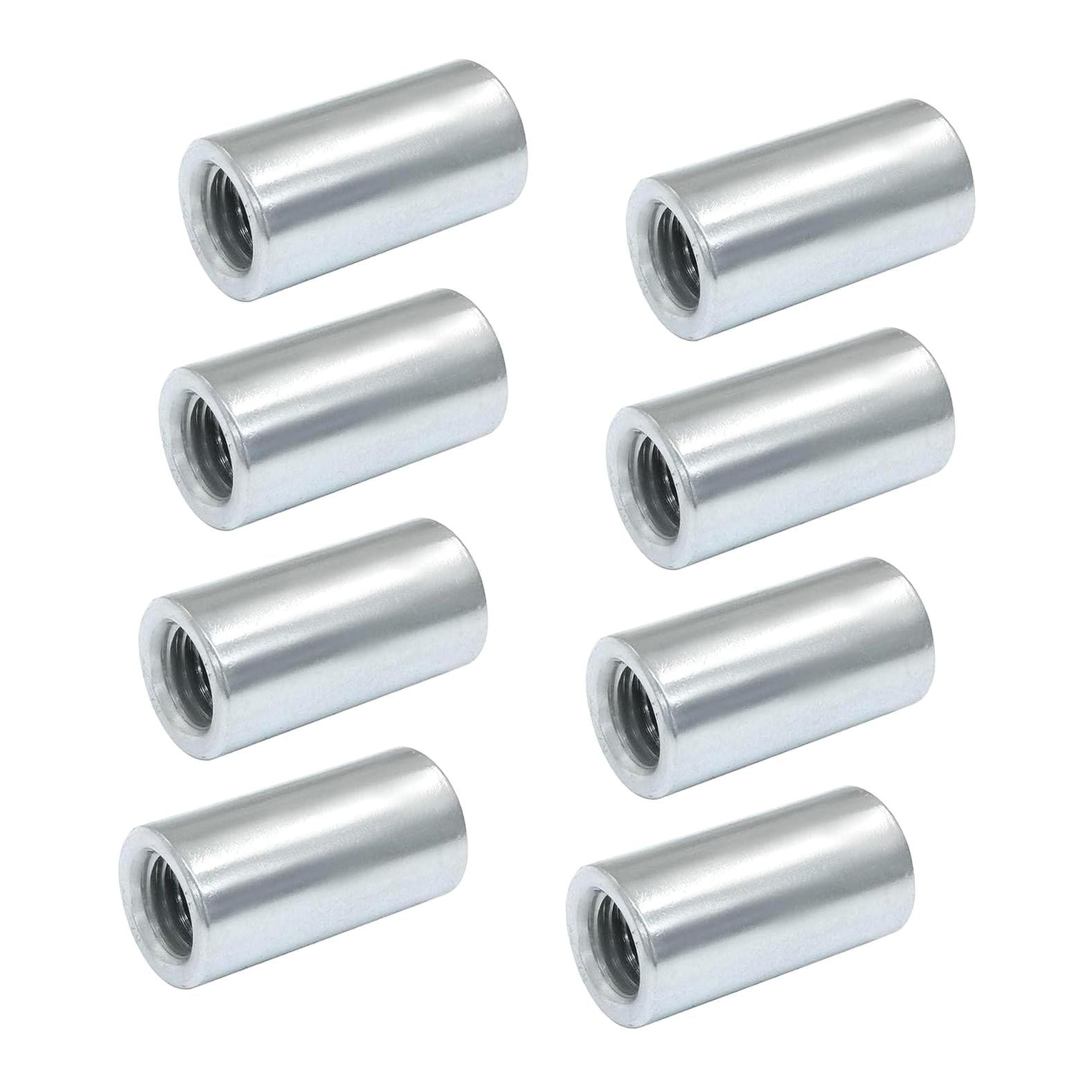 hgudesign 5 Pcs M12 Coupling Nut, Stainless Steel Round Sleeve Stud Nut ...