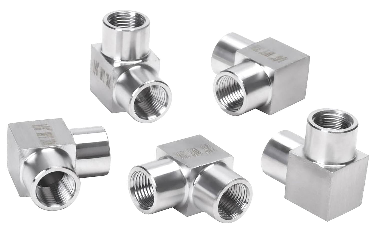 Raccordo Adattatore Per Connettori, Raccordo A T In Acciaio