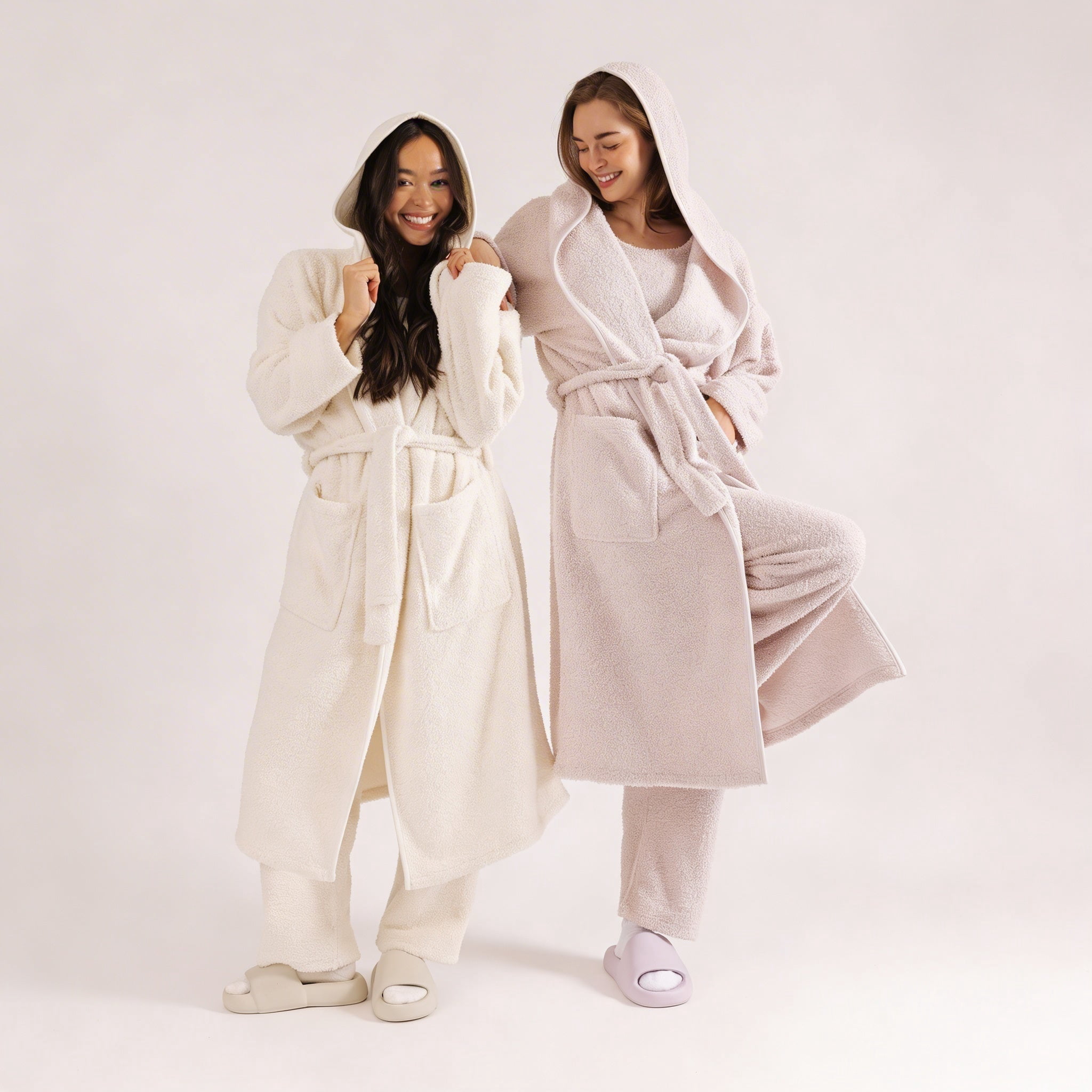 Mellow Lilac MellowSoft Hooded Robe Large - Walmart.com