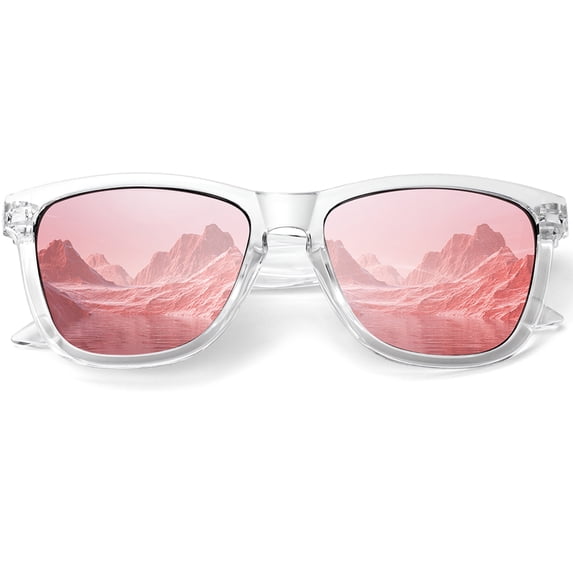 KALIYADI Polarized Sunglasses for Women Men Retro Square Sun Glasses UV Protection