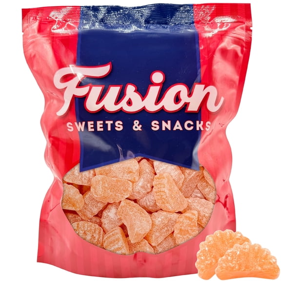 Orange Slices Candy 2 Pound Bulk Bag Approx 70 Count Orange Jelly Candy Nostalgic Fruit Slices Candies for Office Bowls Buffets Snacking and More