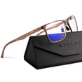 thumbnail image 1 of ANYLUV Blue Light Glasses Men,Relieve Eyestrain and Eye Protection,Al-Mg Metal Computer Blue Light Blocking Glasses, 1 of 6