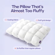 Mellow White Puff Pillow Standard